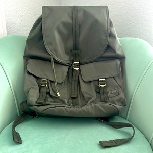 Herschel Supply Company Flight Satin Dawson Backpack Olive Green